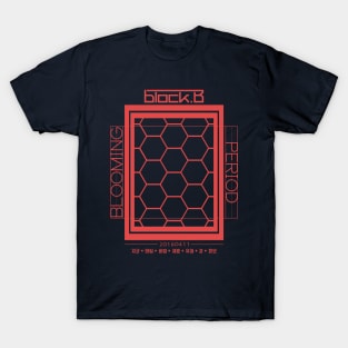 Block B - Blooming Period v1 - Red T-Shirt